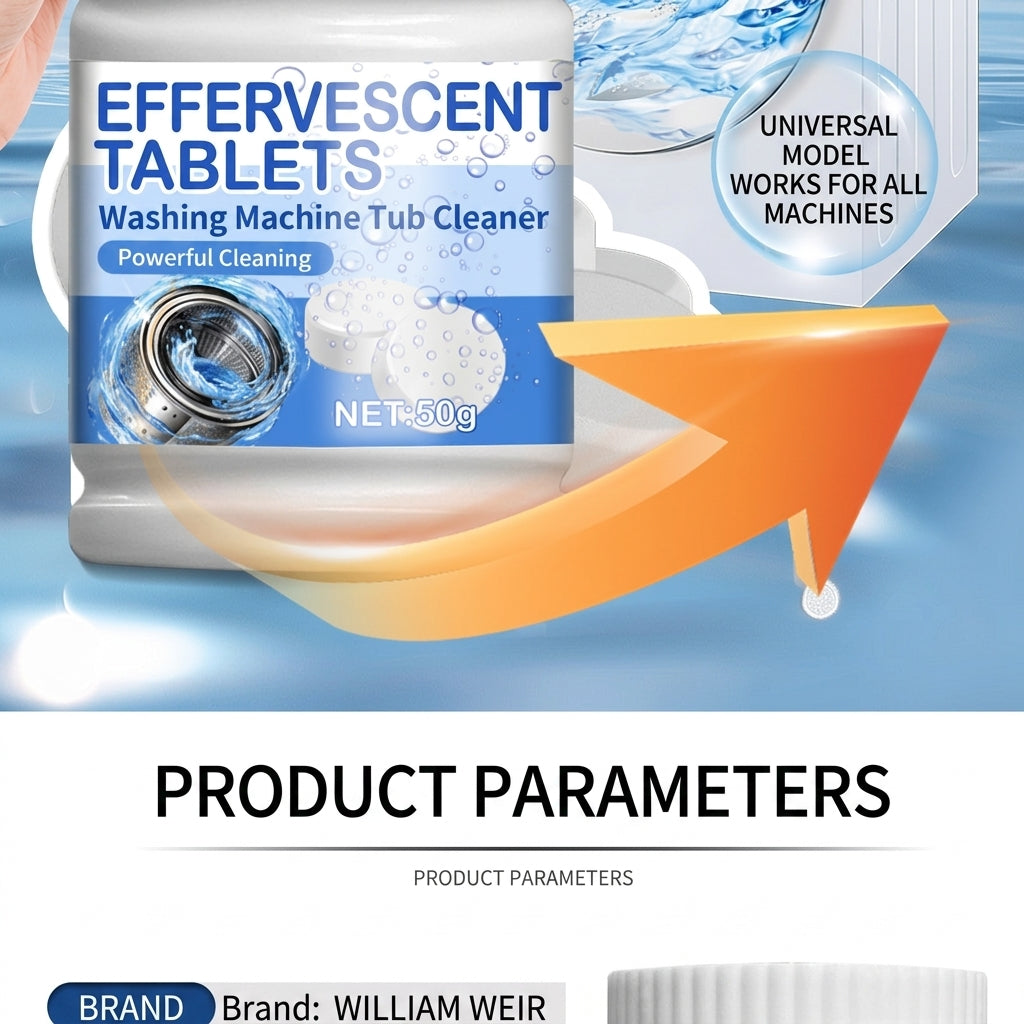 Tumbler™ Washer Reset Deep Cleaning Tablets