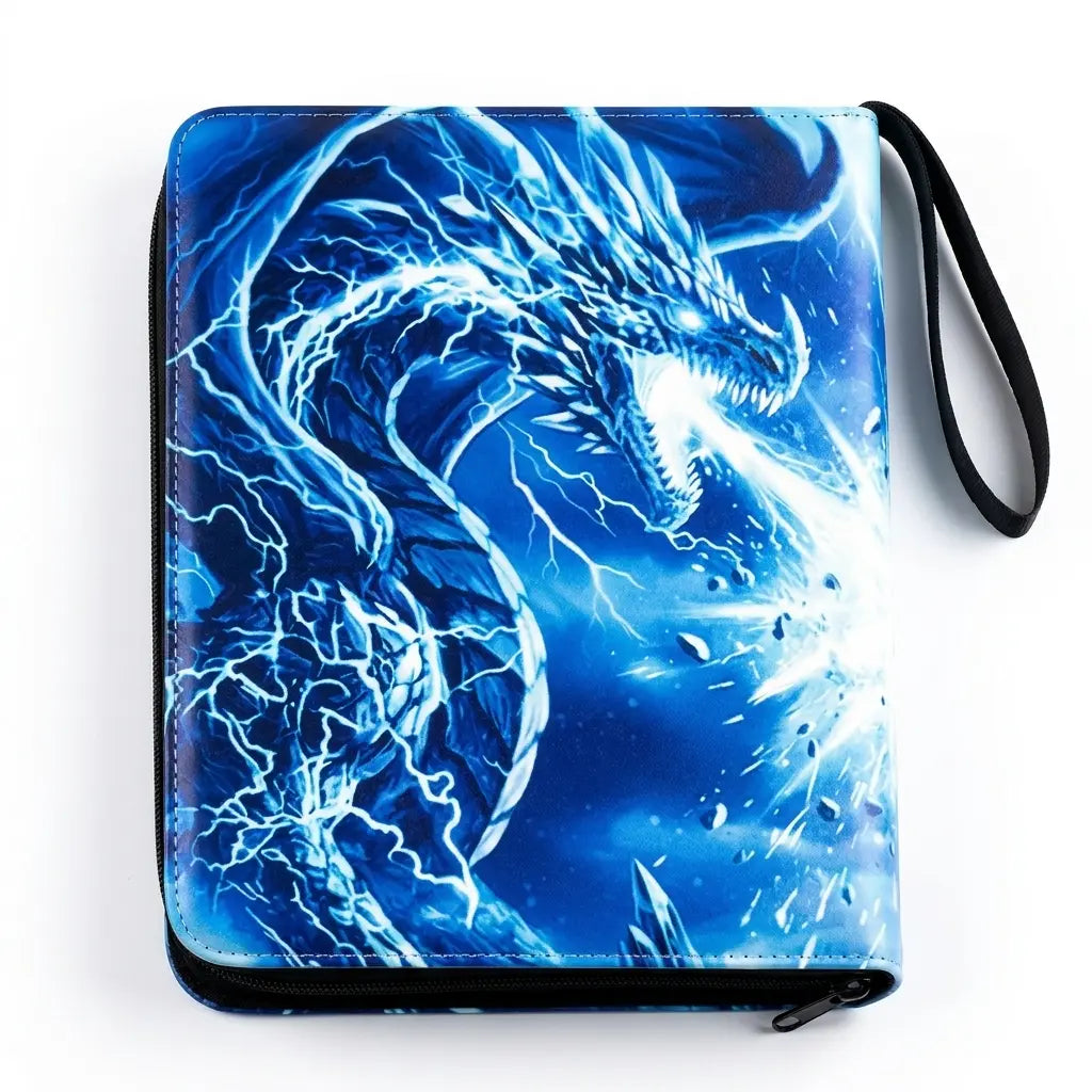 Inferno Dragon Relic™ 9-Pocket Trading Card Binder — Holds 900 Cards