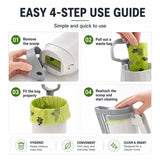 TUMBLER™ CleanScoop Pro 2-in-1 Cat Litter Scoop & Waste Bin