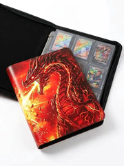 Inferno Dragon Relic™ 9-Pocket Trading Card Binder — Holds 900 Cards