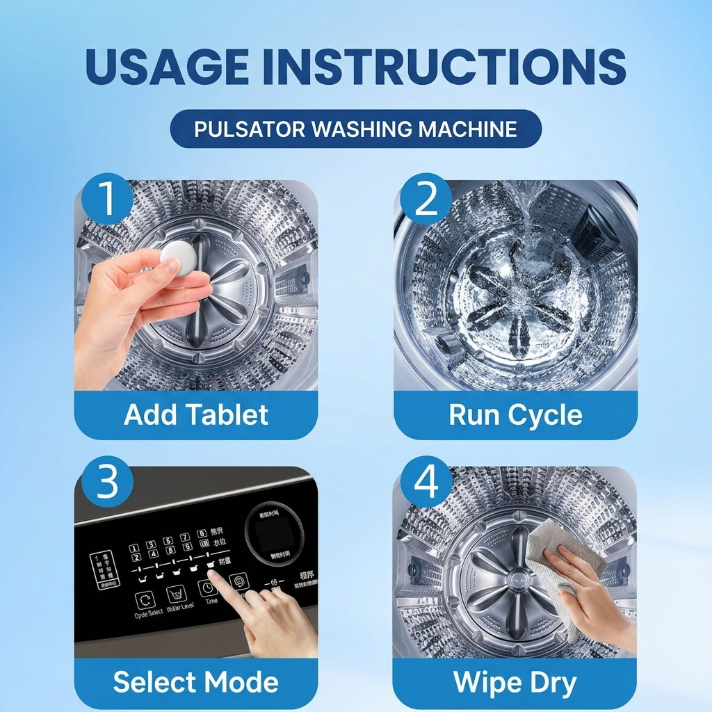 Tumbler™ Washer Reset Deep Cleaning Tablets washer cleaning tablets